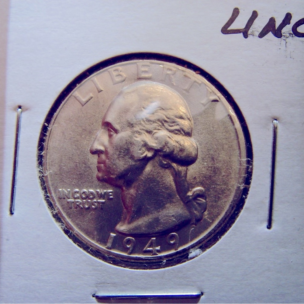 1949-D Washington Quarter